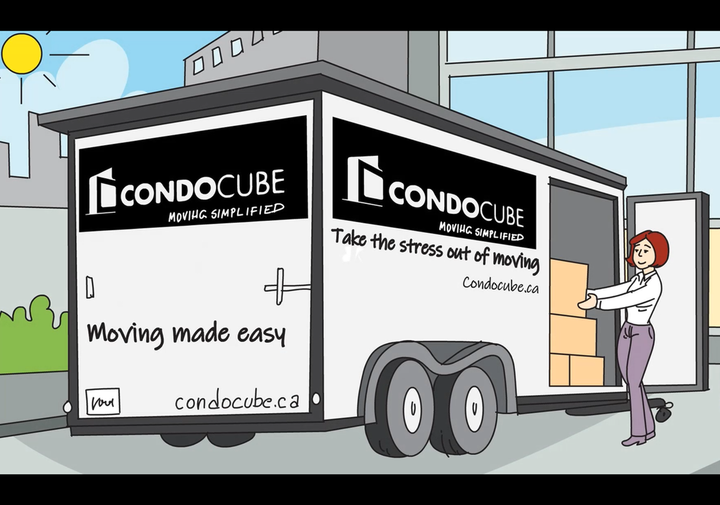 Condo Cube. Moving Company. Condo Mover.